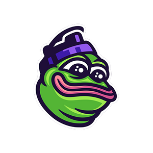 POGGERS MASCOT STICKER