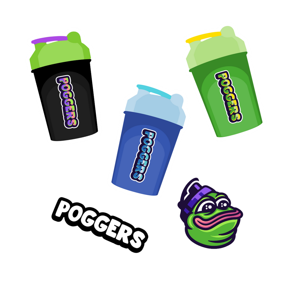 POGGERS STICKER BUNDLE